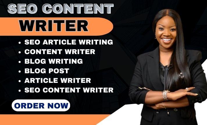 I Will Provide Engaging SEO Article Writing, Content Writing, or Blog Writing