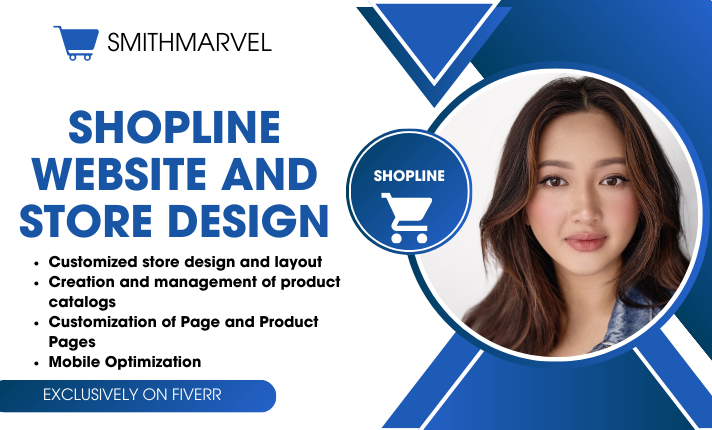 I Will Create and Develop Shopline Store