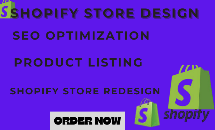 I Will Design Shopify Store or Shopify Website Development, Shopify Dropshipping Store