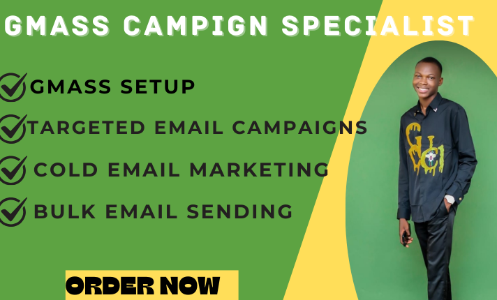 I Will Setup GMass for Cold Email Outreach and Run High Converting Email Campaign