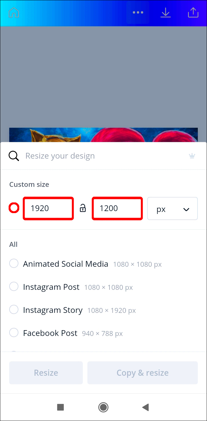 Canva How to Change Dimensions