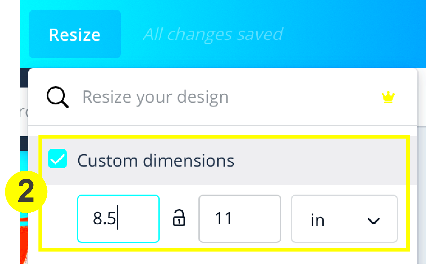 PrintingCenterUSA Size Tutorial Canva