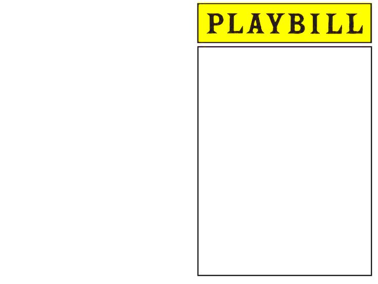 Playbill Template Canva