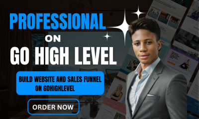 I Will Build a High Converting Sales Funnel Using GoHighLevel, GHL, Systeme IO, and Funnelish