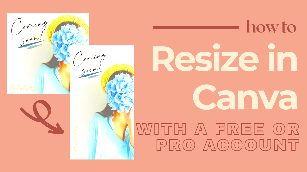 How to Resize a Design in Canva