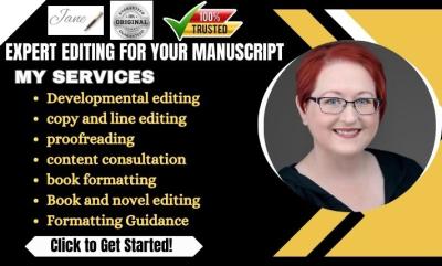 I Will Provide Expert Editing for Children’s Books, Fiction, Developmental, Copy, and Proofreading