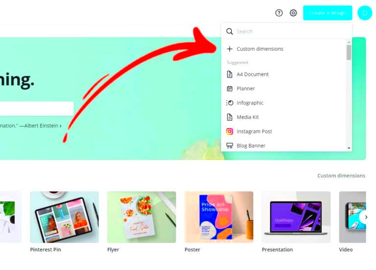 Canva How To Change Dimensions