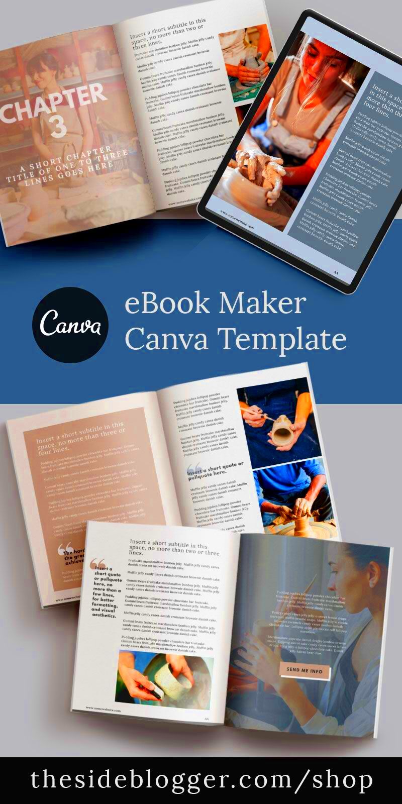 Canva Booklet Template