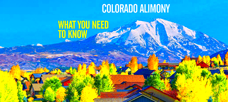 Understanding Colorado Alimony Laws 2024 Survive Divorce