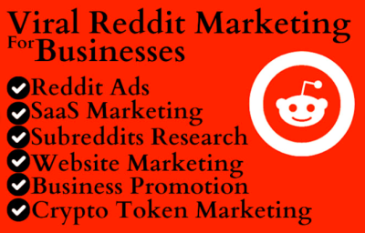 I will do reddit post management for business, website, ecommerce, saas or crypto token