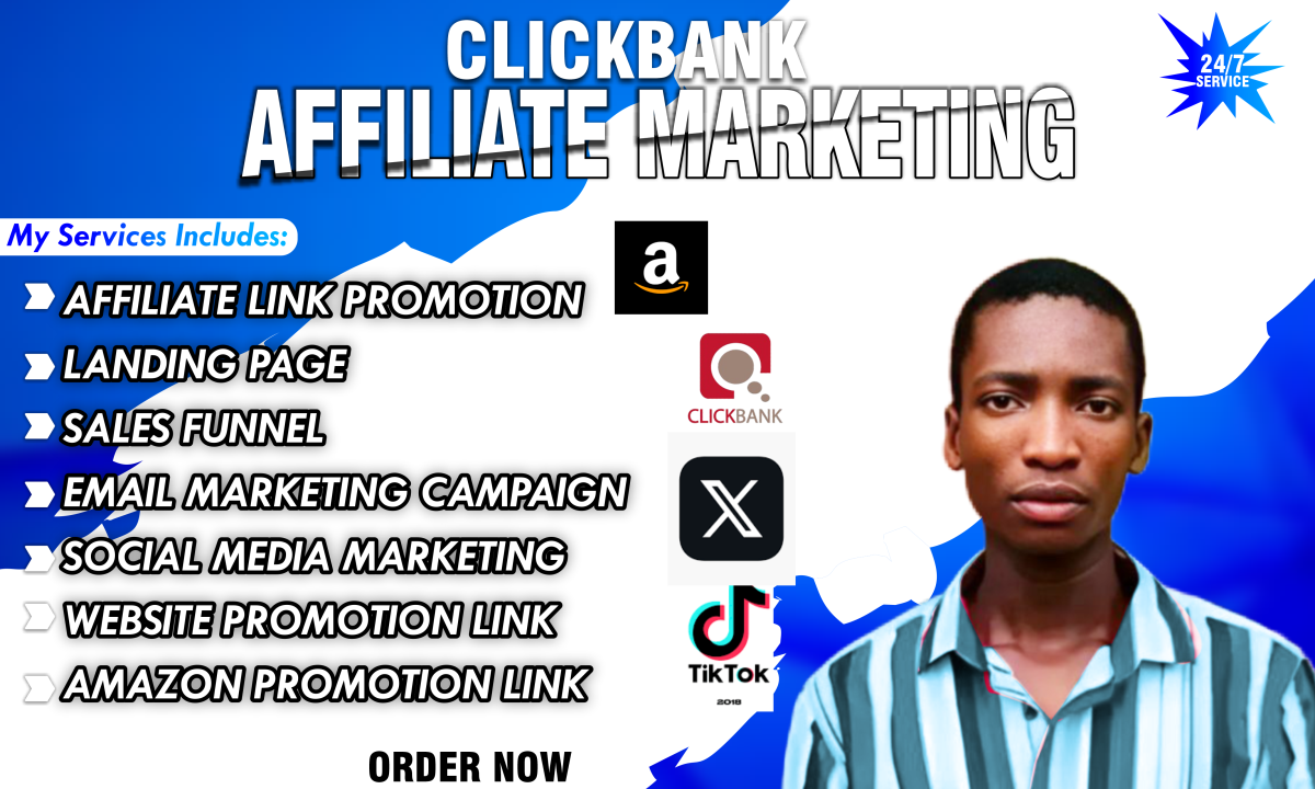 I will clickbank affiliate link promotion affiliate link promotion