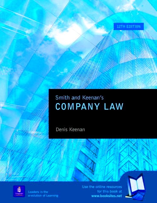 Keenan Smith and Keenans Company Law 12th Edition Pearson