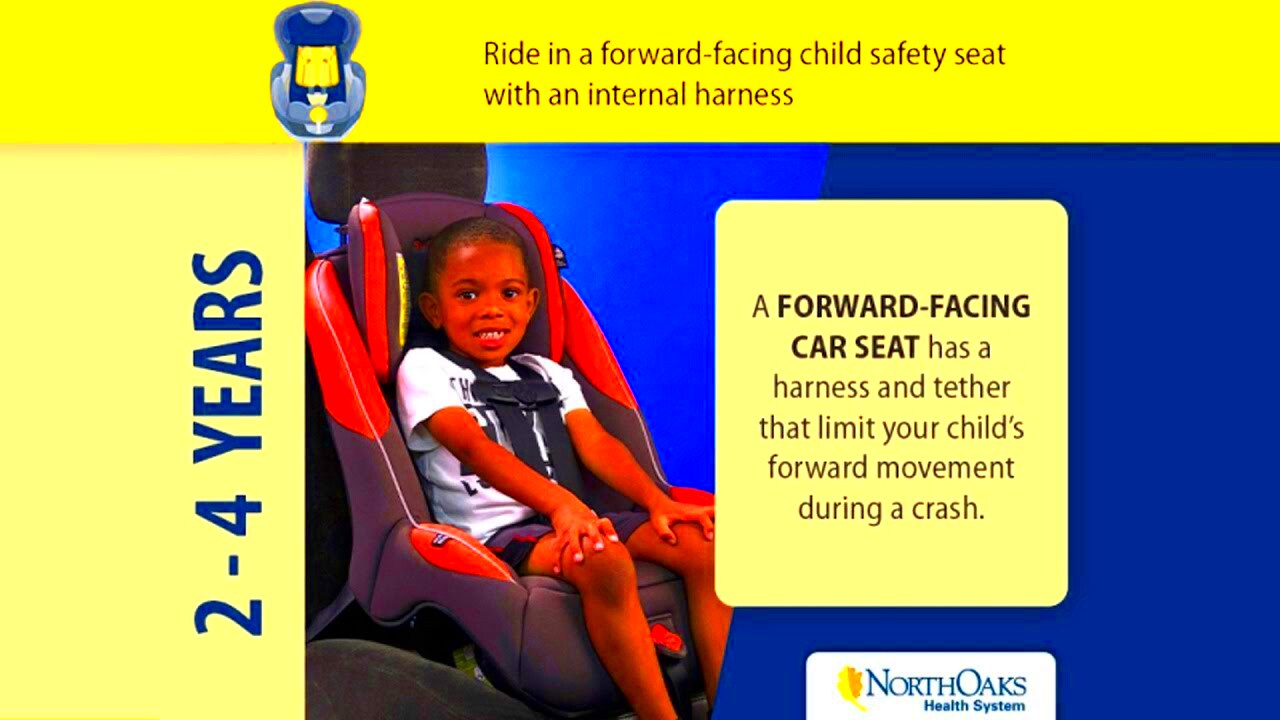 Louisiana Child Passenger Safety Law ForwardFacing Car Seat YouTube