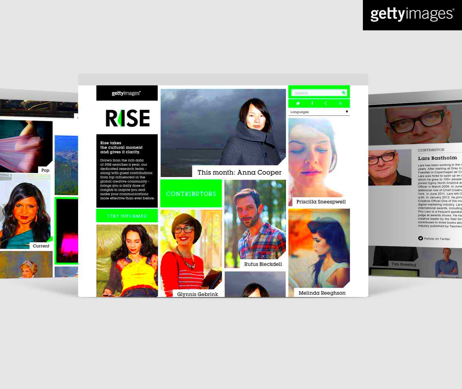 Getty Images Campaign Work Graphiti