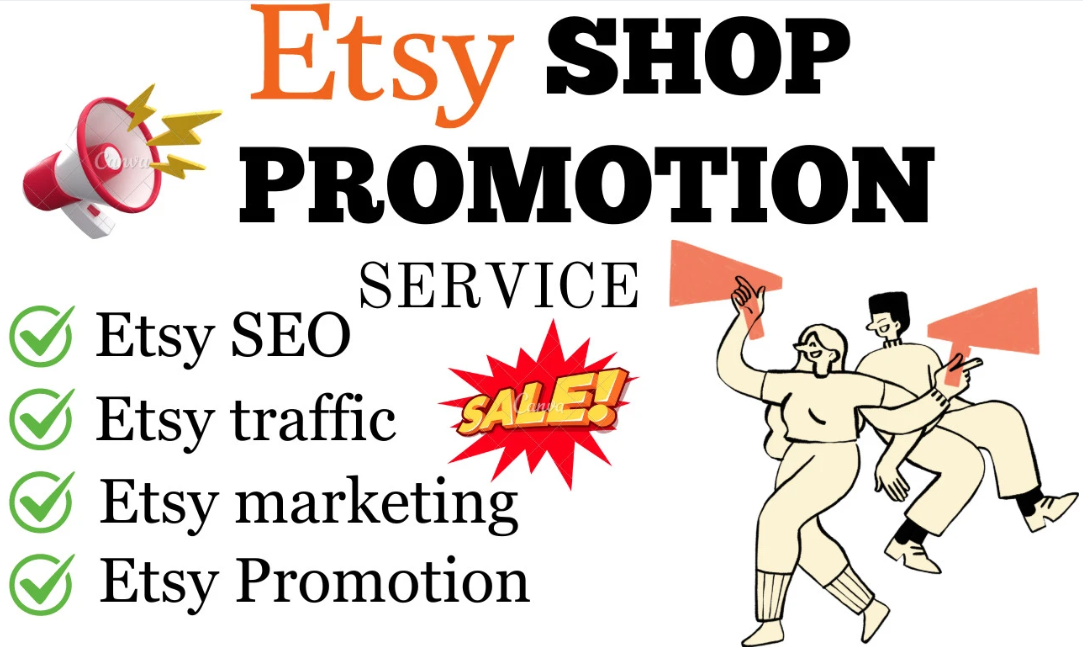 I will do Etsy promotion to boost Etsy store sales