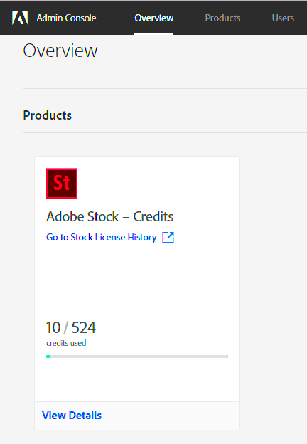 Adobe Stock credit packs for teams