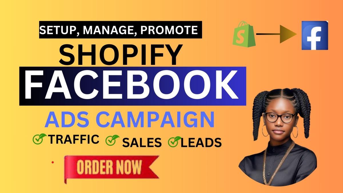 I Will Set Up Facebook Ads to Boost Your Shopify Sales