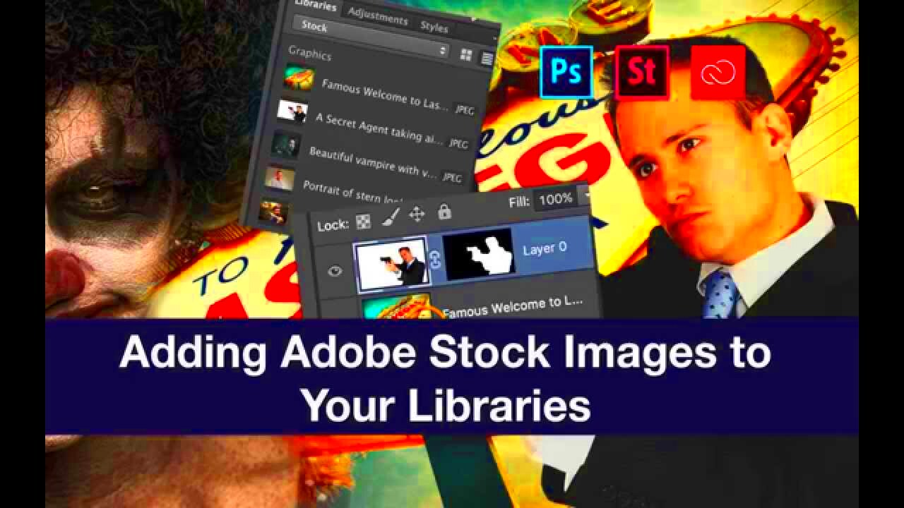 Adding Adobe Stock Images to Your Libraries YouTube