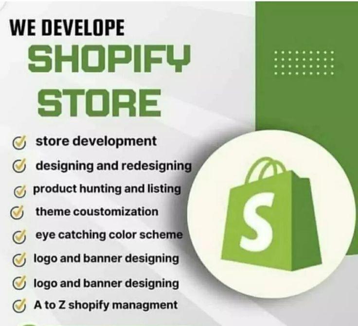 I Will Design a High Selling Shopify Dropshipping Online Store