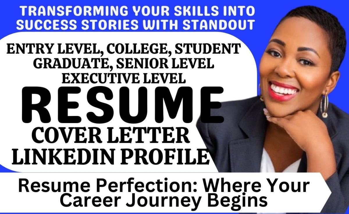 I Will Craft a Winning Resume, Internship, and Graduate CV for Entry-Level Job Seekers