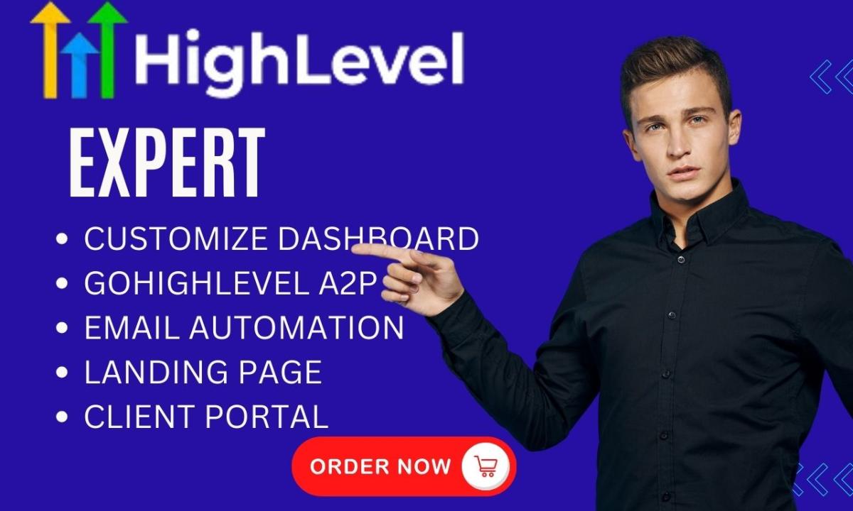 I Will GoHighLevel Dashboard Customization and Logo Design Using JavaScript, HTML, and CSS