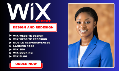 I Will Redesign Your Wix Website | Expert Wix Website Design