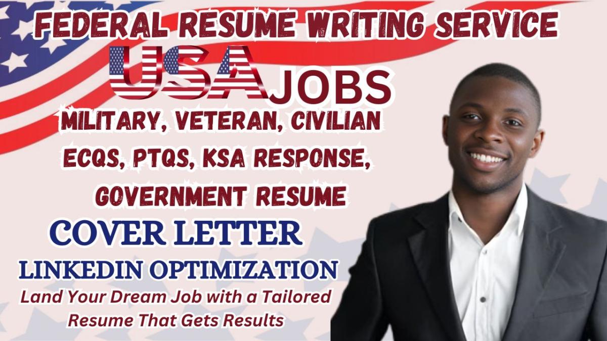 I Will Create a Federal Resume for USAJobs – Professional Resume & CV Writing