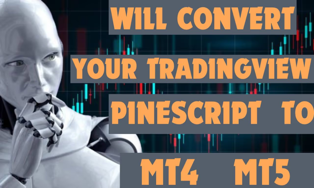 I Will Convert TradingView Pinescript to MT4 MT5