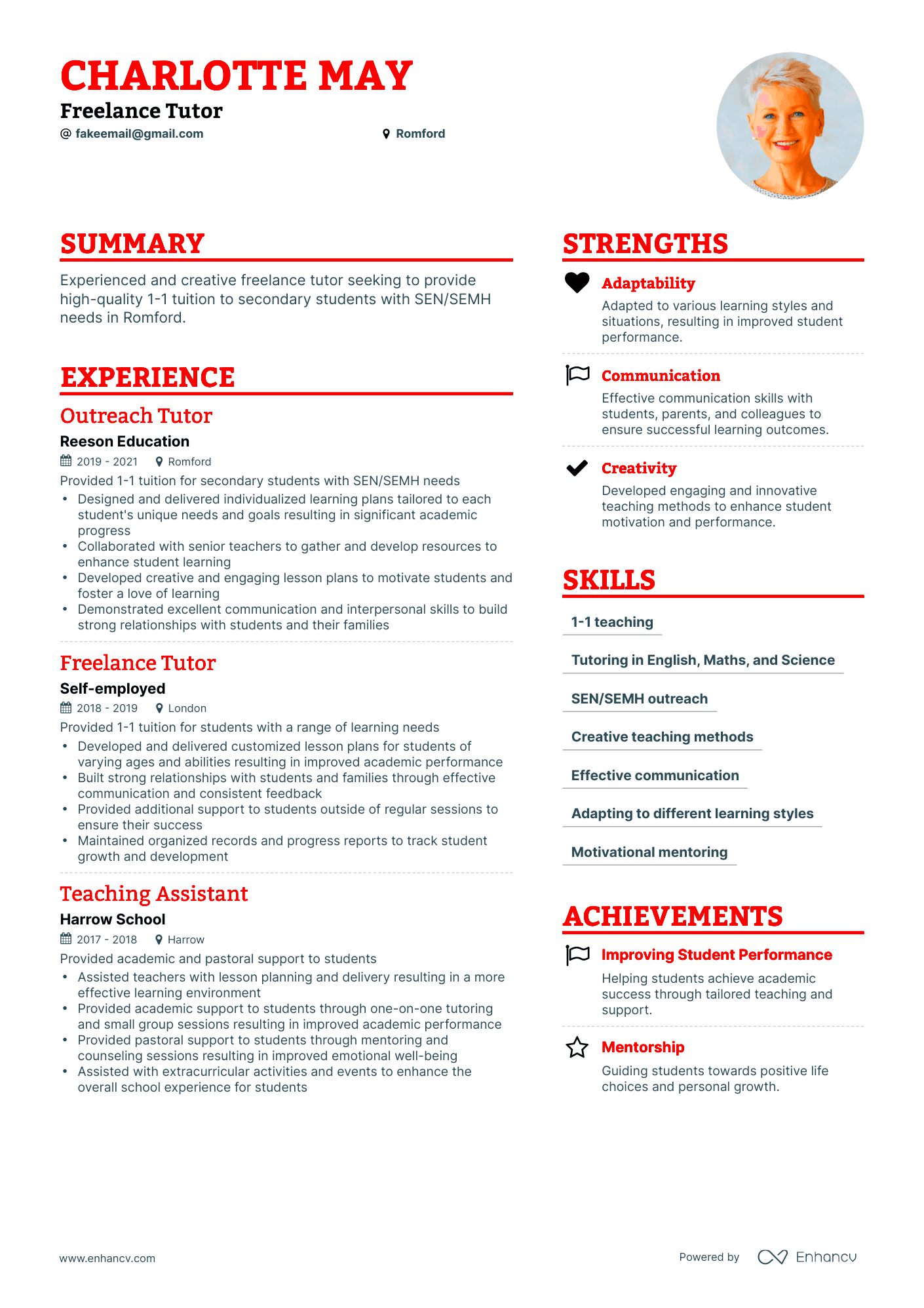 5 Freelance Tutor Resume Examples Guide for 2023