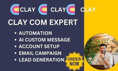 I Will Be Your Go-To Expert for Enriching Clay Email Marketing and Lead Generation