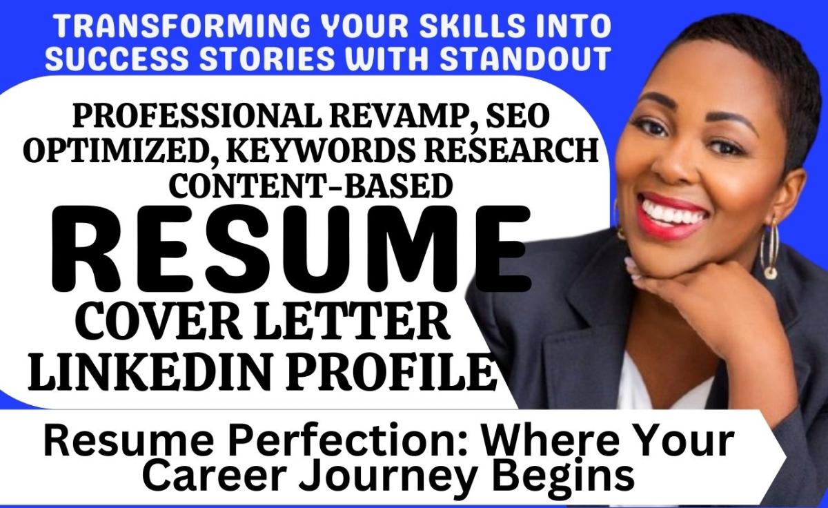 I Will Create a Compelling CV, Resume, Cover Letter, and Optimize Your LinkedIn Profile