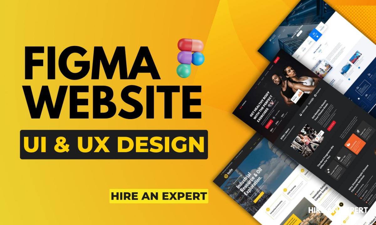 I will do figma website design, figma landing page, ui ux design, webflow expert