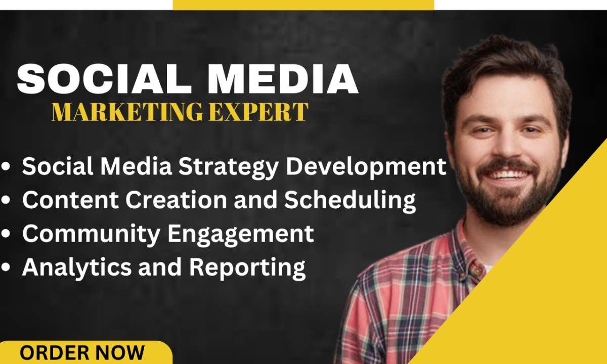 I Will Be Your Social Media Marketing Manager