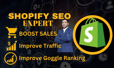 I Will Enhance Shopify SEO for Increased Sales and Visibility