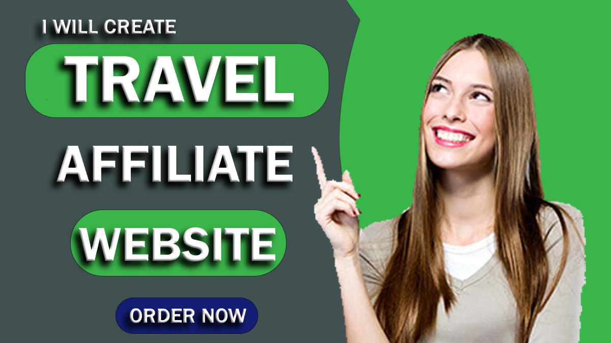 I Will Build a Money-Making Automated Travel Affiliate Website with Auto Blog