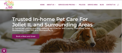 I Will Create a Professional Dog Walking and Pet Care Booking Website