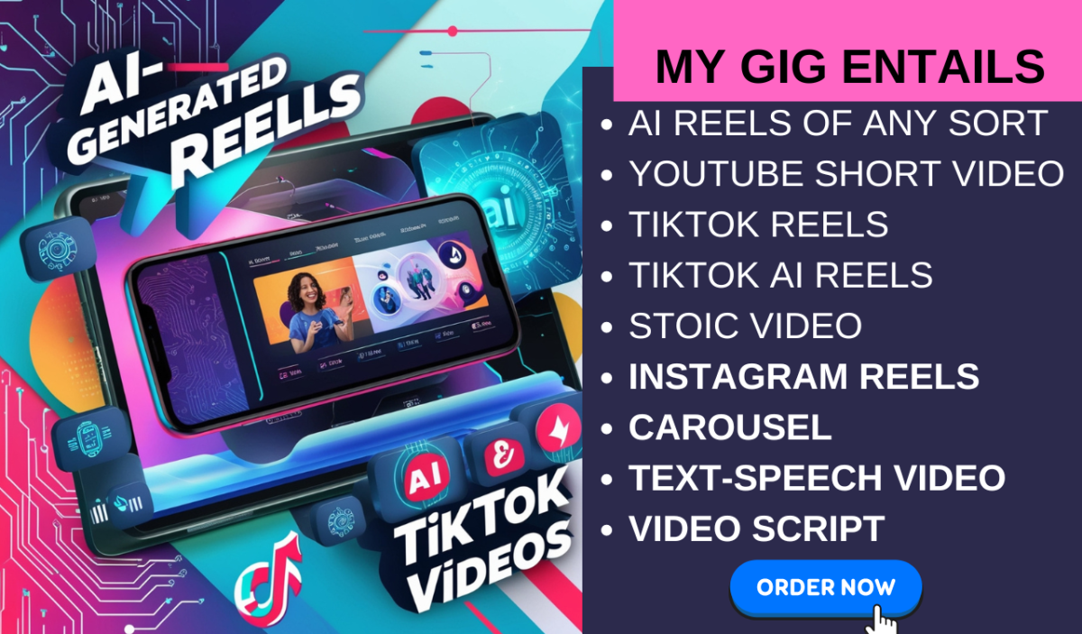 I Will Create Viral AI Reels, TikTok AI Videos, Vlog Editing, AI History YouTube Shorts, and CapCut Magic!