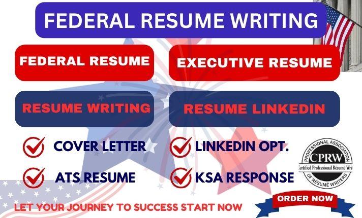 I Will Write a Federal Resume and LinkedIn Profile for USAJOBS