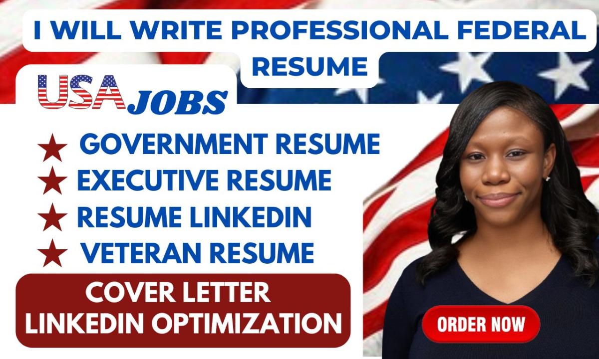 I Will Write Your Federal Resume for USAJobs, ATS-Compatible Resumes, and Engineering LinkedIn Profiles