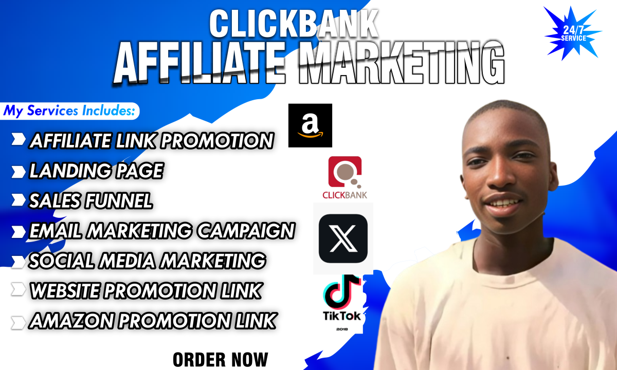 I will clickbank affiliate link promotion affiliate link promotion