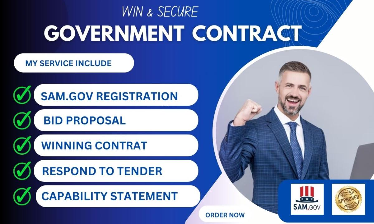 I will bid for government contract, rfq ,rfp bid proposal