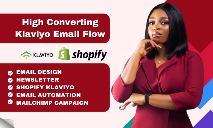 I will set up email marketing flows in klaviyo for shopify ecommerce