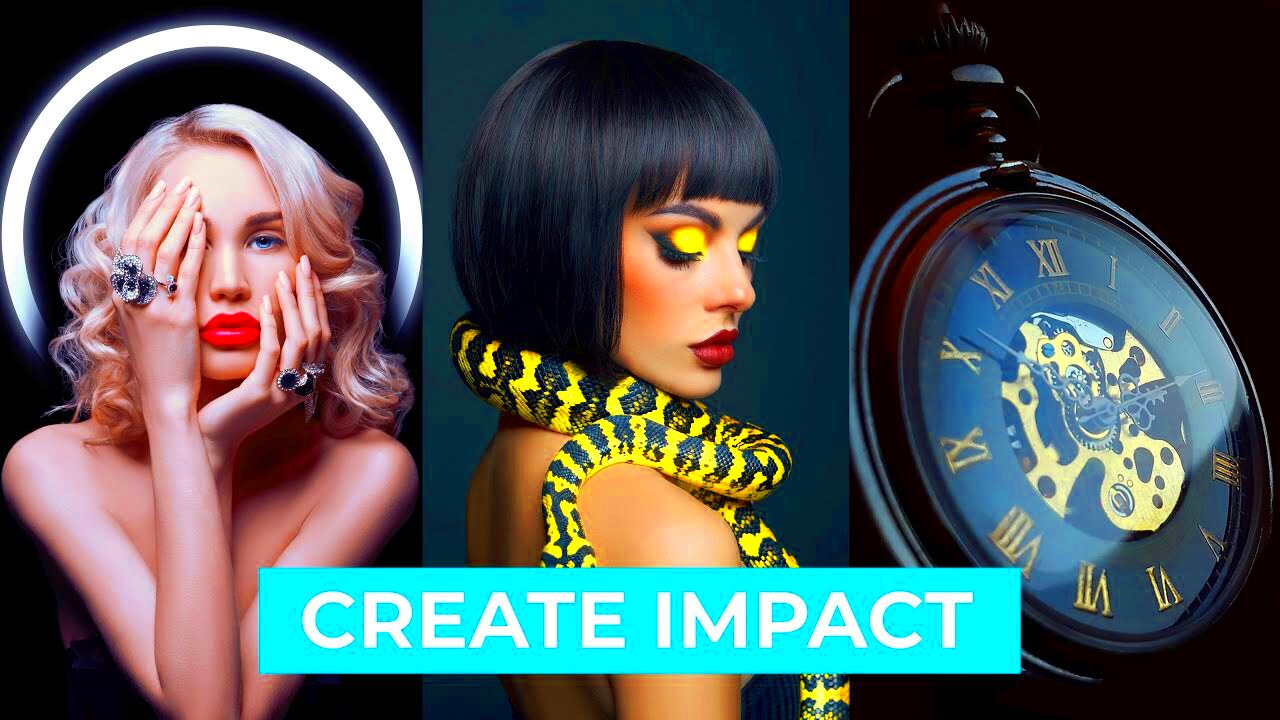 How to create Impact in photos YouTube