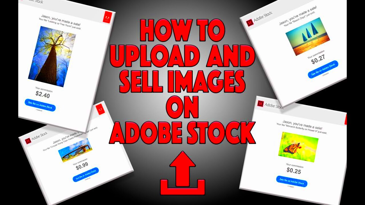 How to Upload and Sell Images on Adobe Stock YouTube