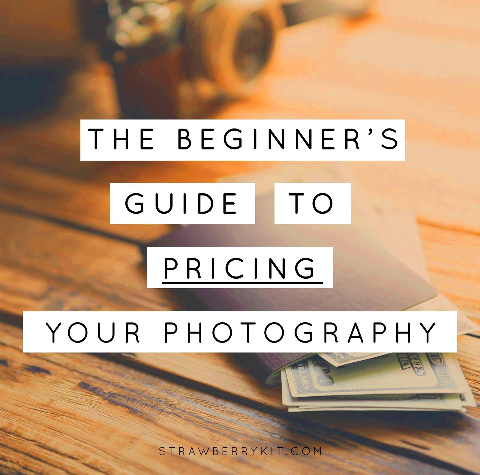 The beginners guide to pricing your photography Strawberry Kit