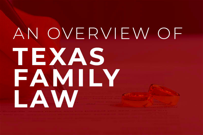 An analysis of the Texas Family Law 2021 iPleaders