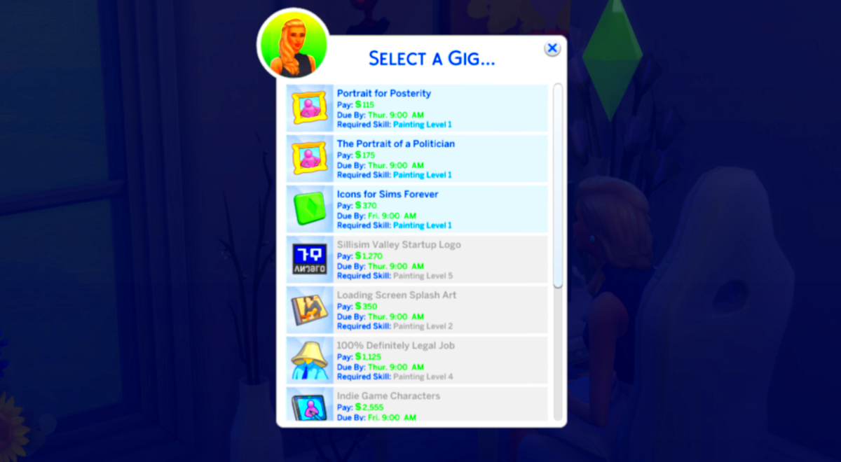 The Sims 4 Freelancer Career Guide LevelSkip