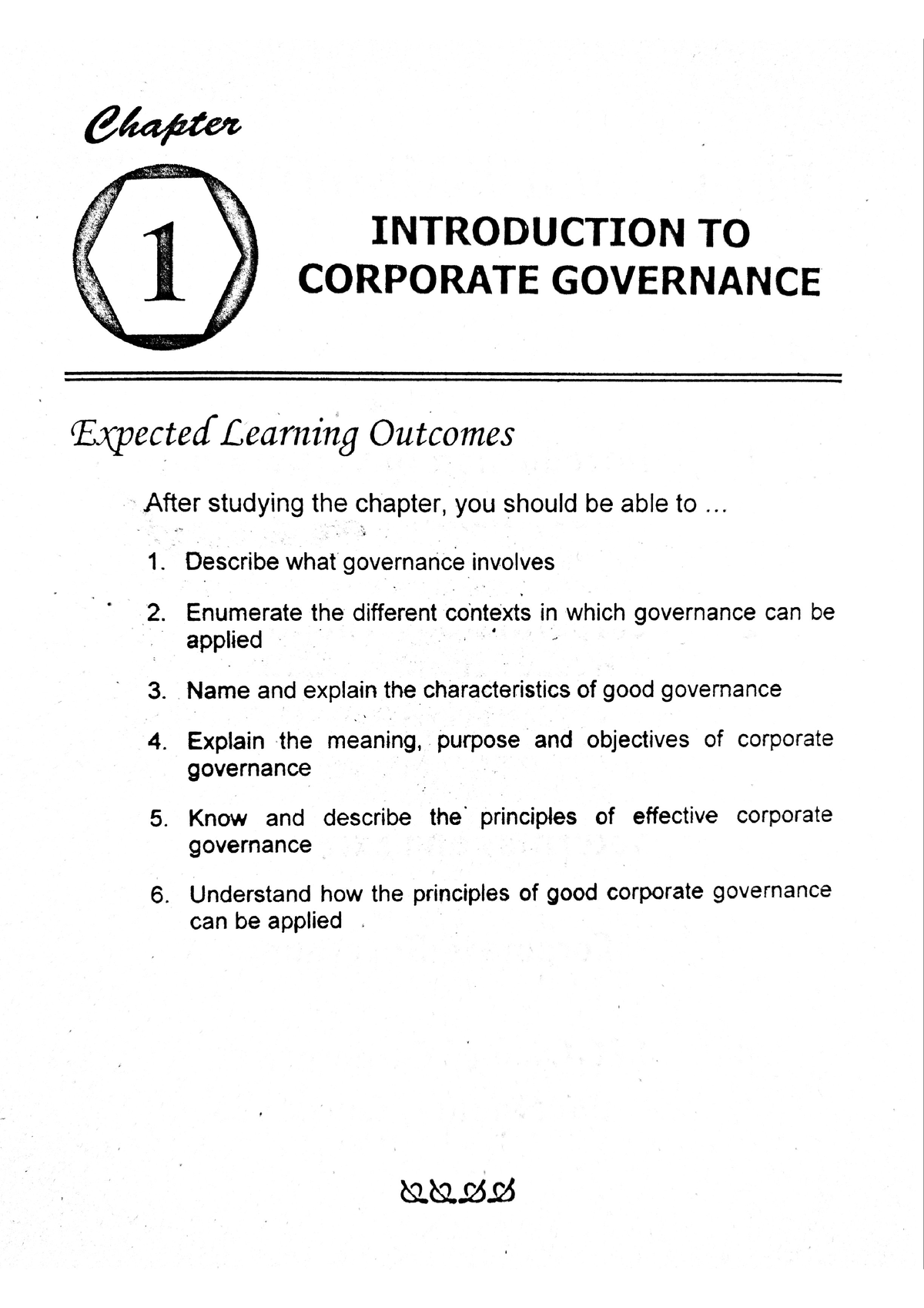 Chap 1 Introduction to Corporate Governance Corporate Law Studocu