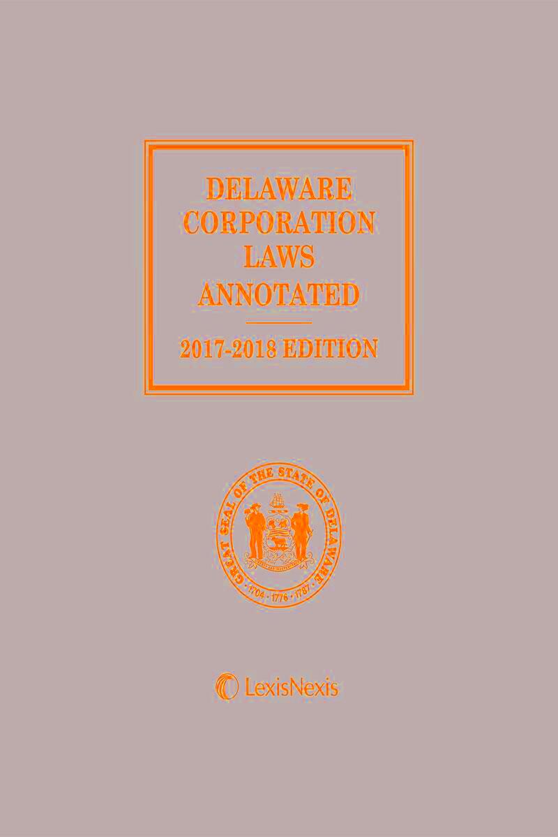 Delaware Corporation Laws Annotated LexisNexis Store