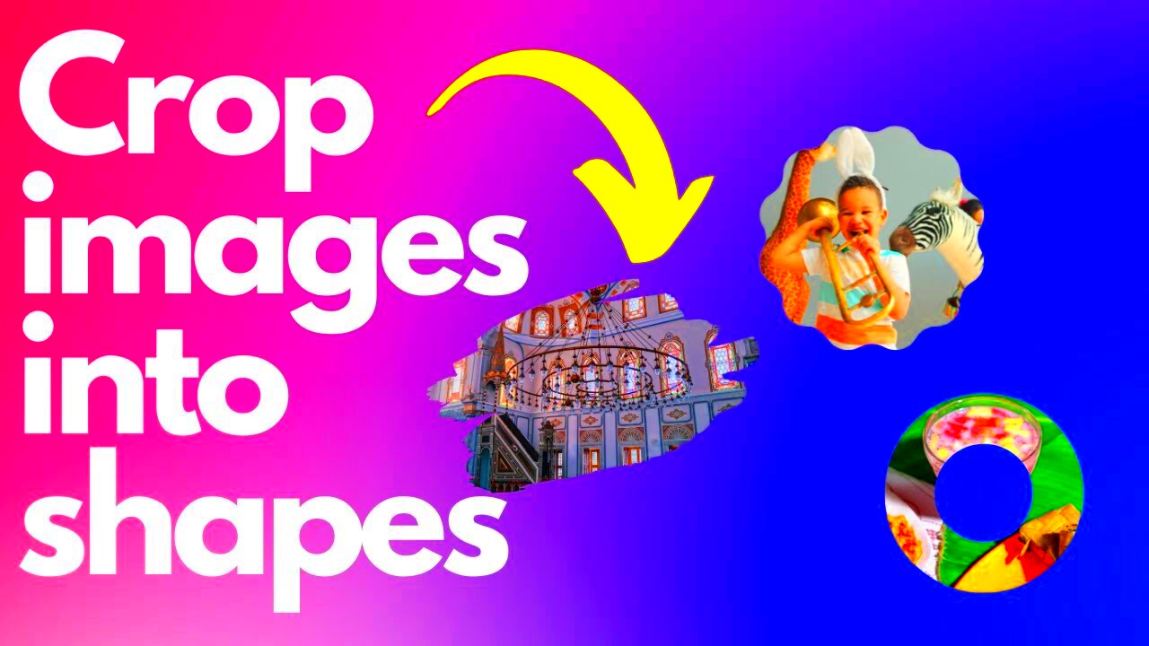 How to Crop Images Into Shapes in Canva Canva Tutorial YouTube